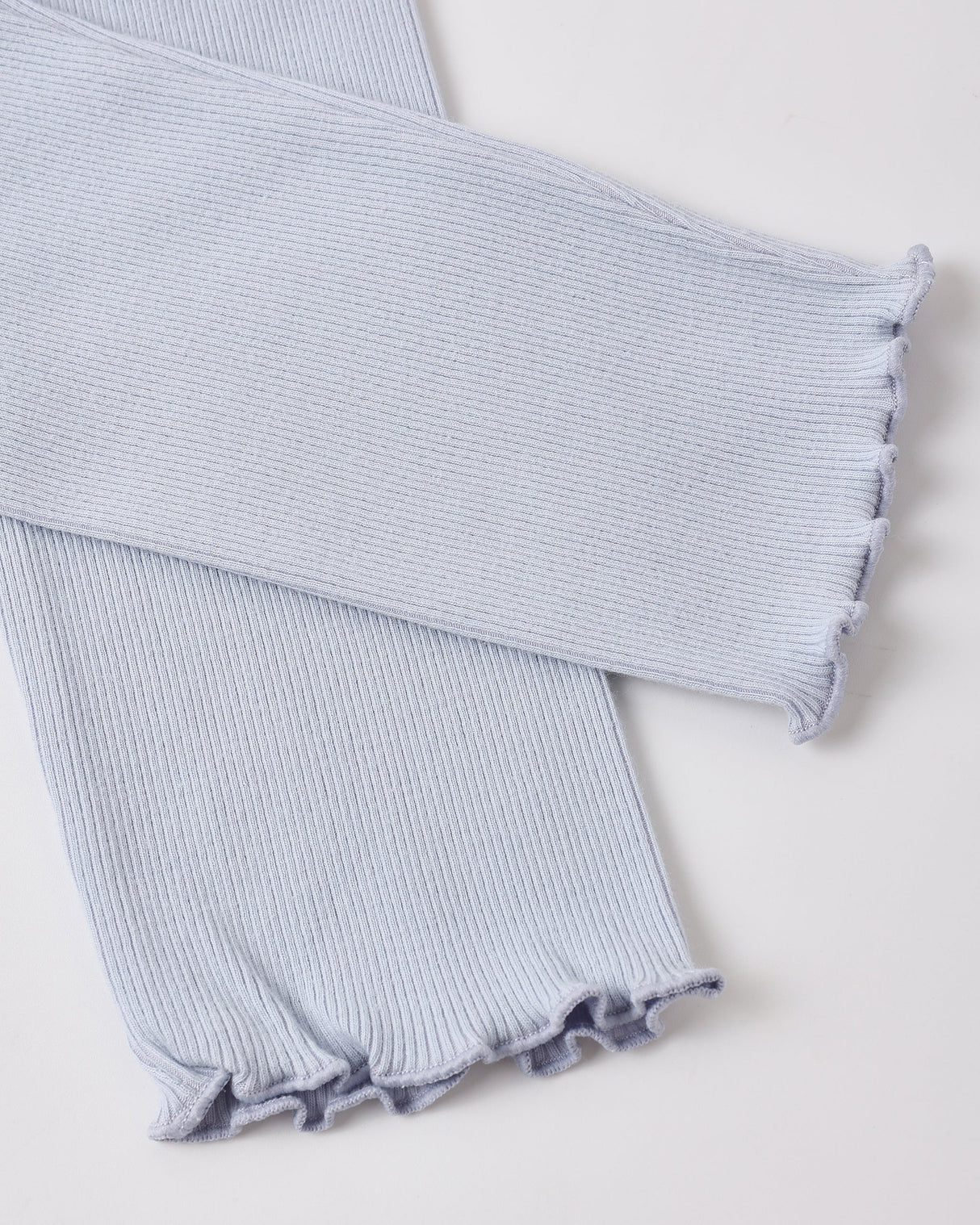 Play Ribbed Legging Set - Periwinkle/Natural