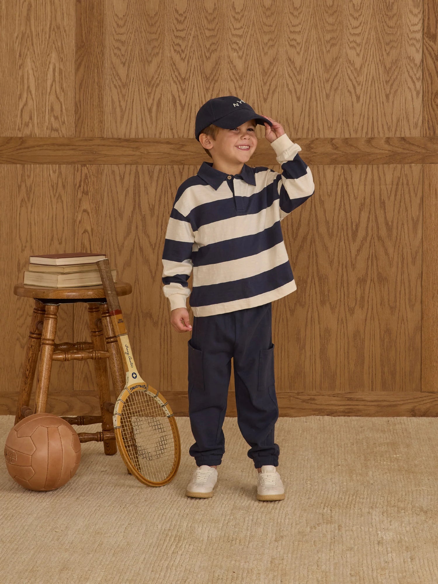 Rylee + Cru Cargo Jogger - Navy