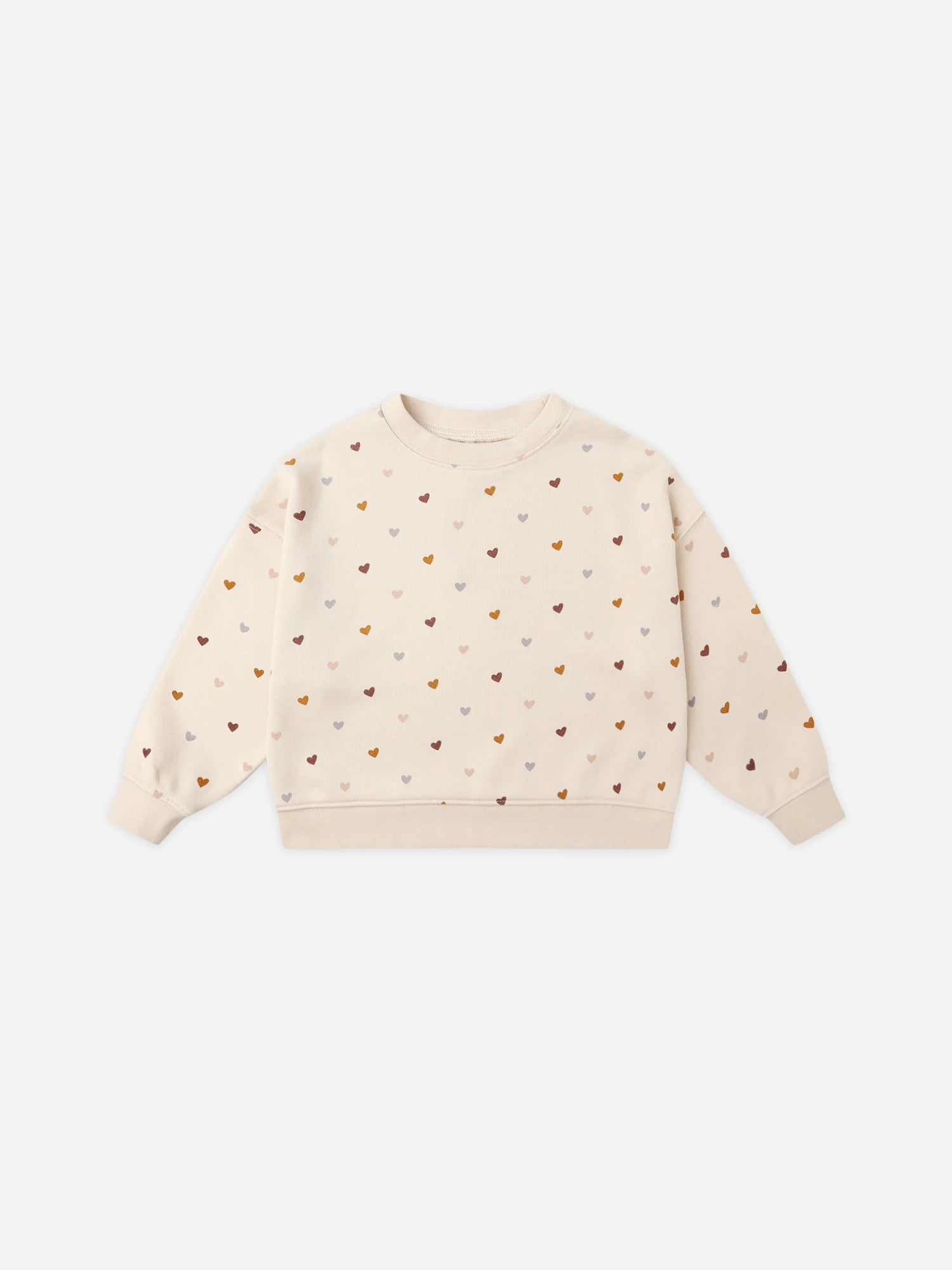 Rylee + Cru Boxy Pullover - Hearts