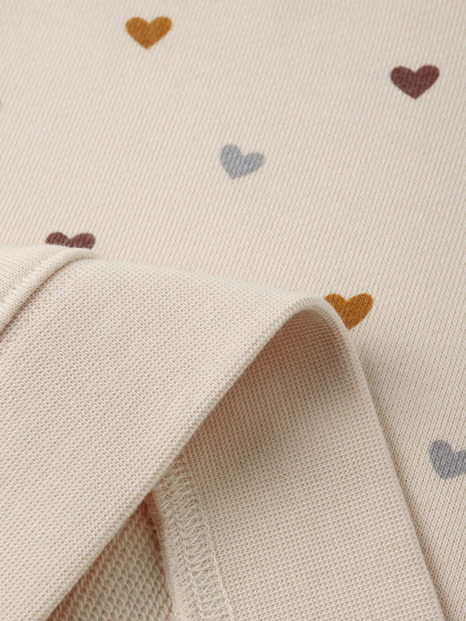 Rylee + Cru Boxy Pullover - Hearts