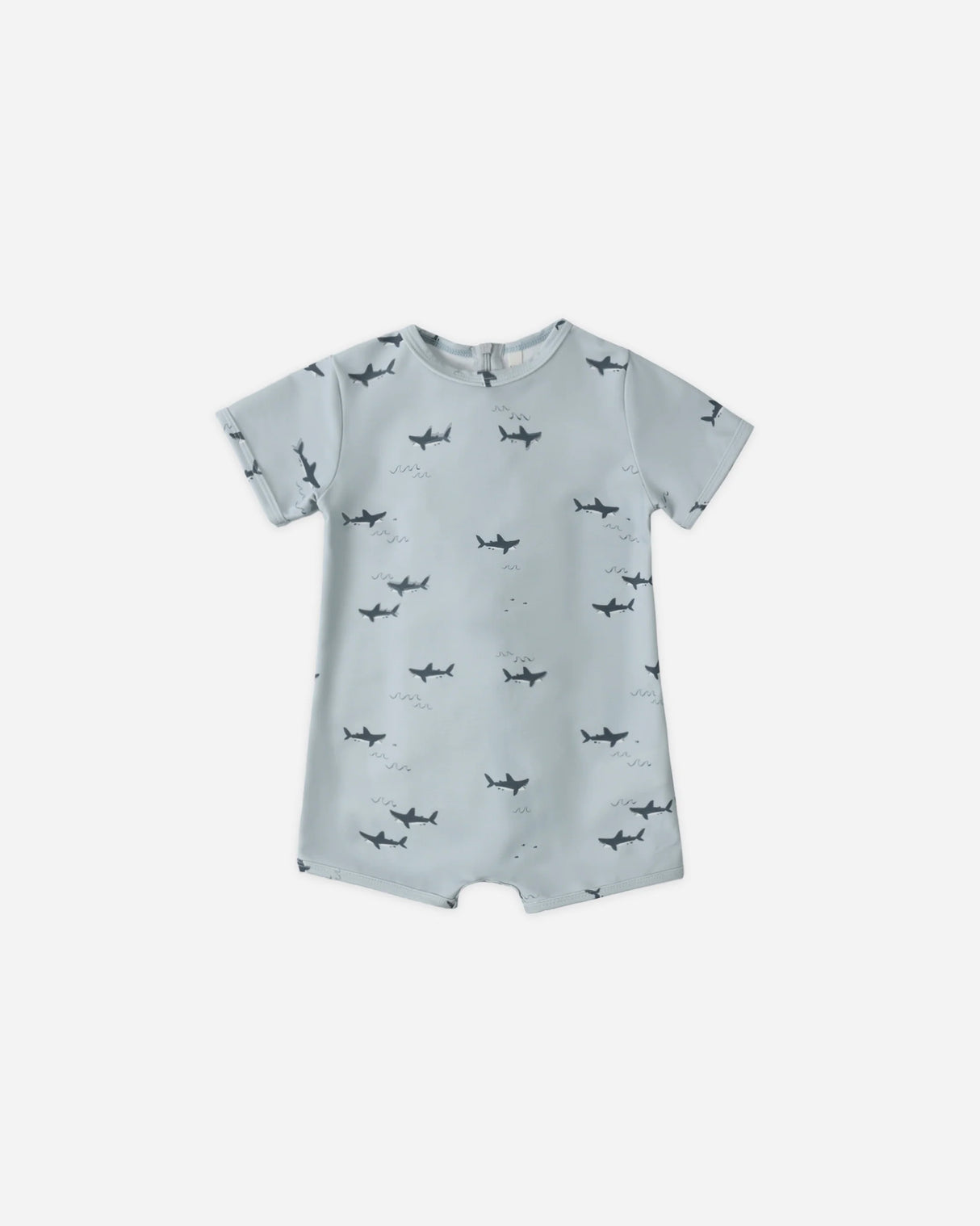 Rylee + Cru Shorty One Piece - Sharks