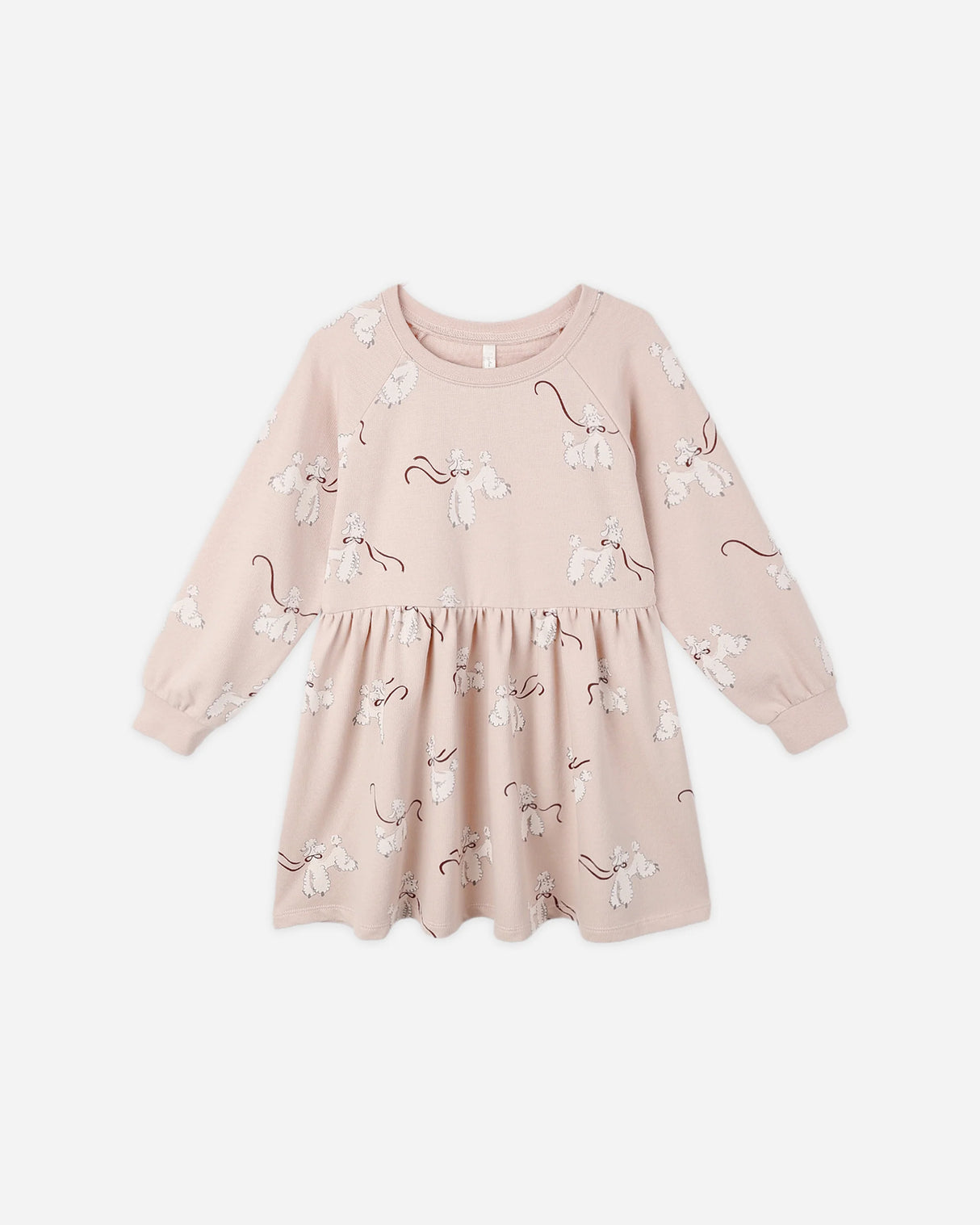 Rylee + Cru Raglan Dress - Poodles