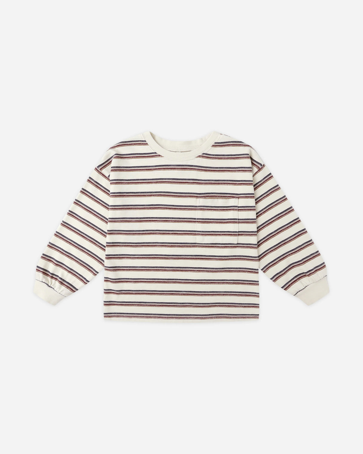 Rylee + Cru Relaxed Long Sleeve Tee - Vintage Stripe