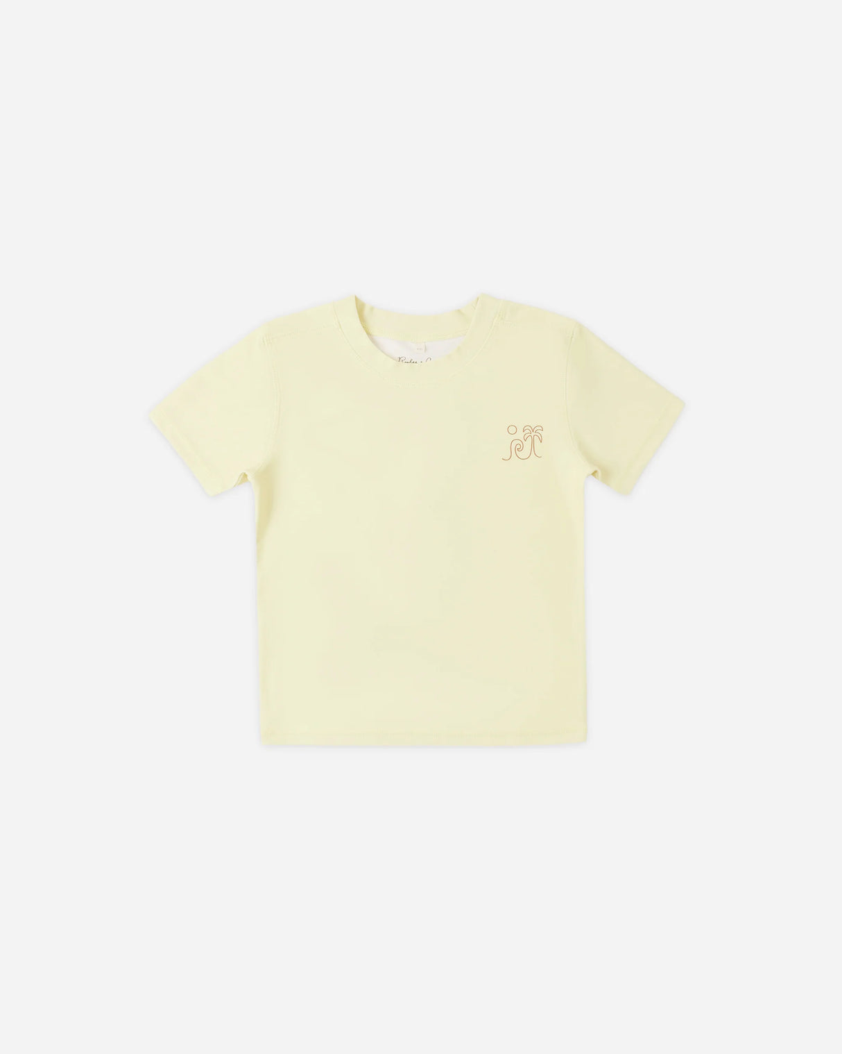 Rylee + Cru Short Sleeve Rashguard - Citron