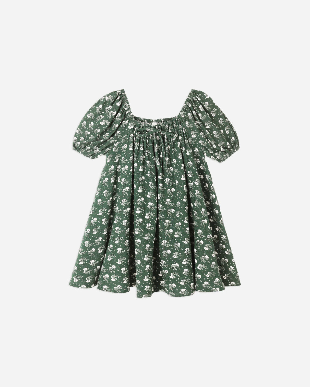 Rylee + Cru Sabrina Mini Dress - Green Ditsy