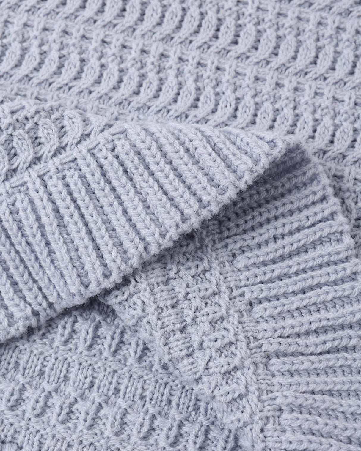 Rylee + Cru Mari Knit Set - Periwinkle