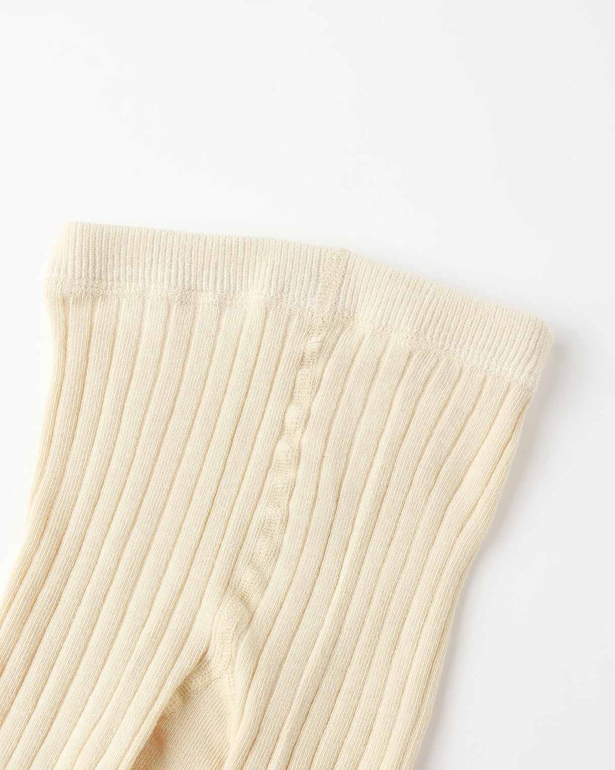 Rylee + Cru Ribbed Tights - Antique