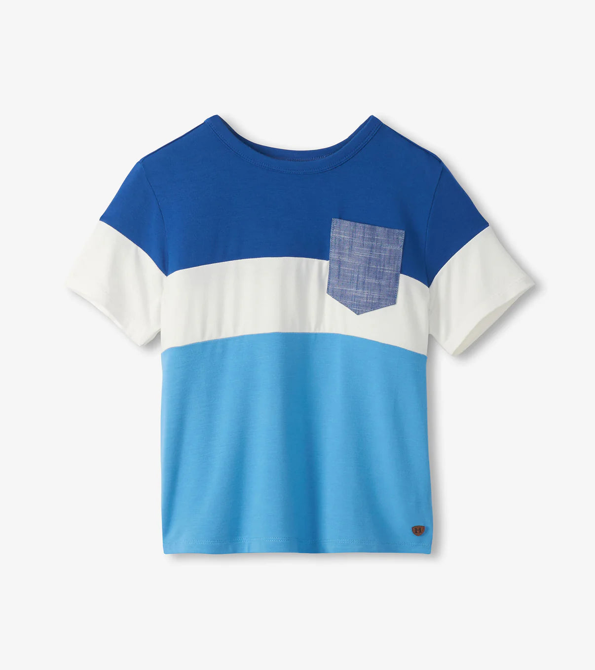 Color Block Tee - Niagara