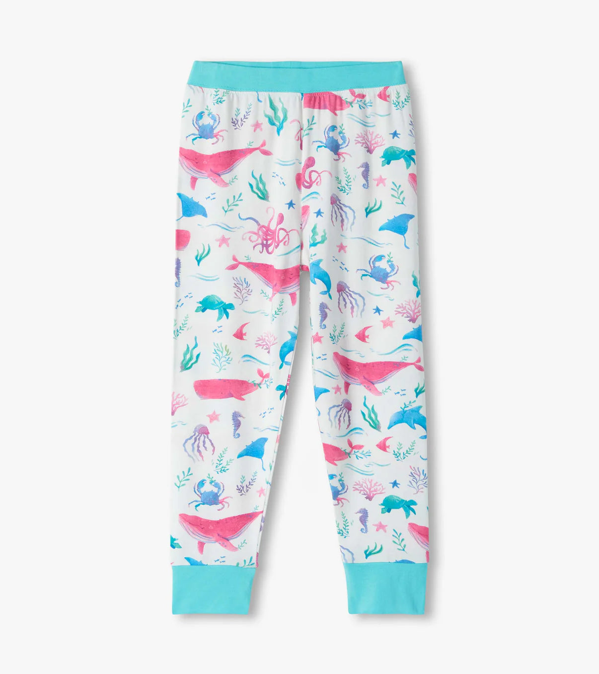 Bamboo Pajamas - Painted Sealife