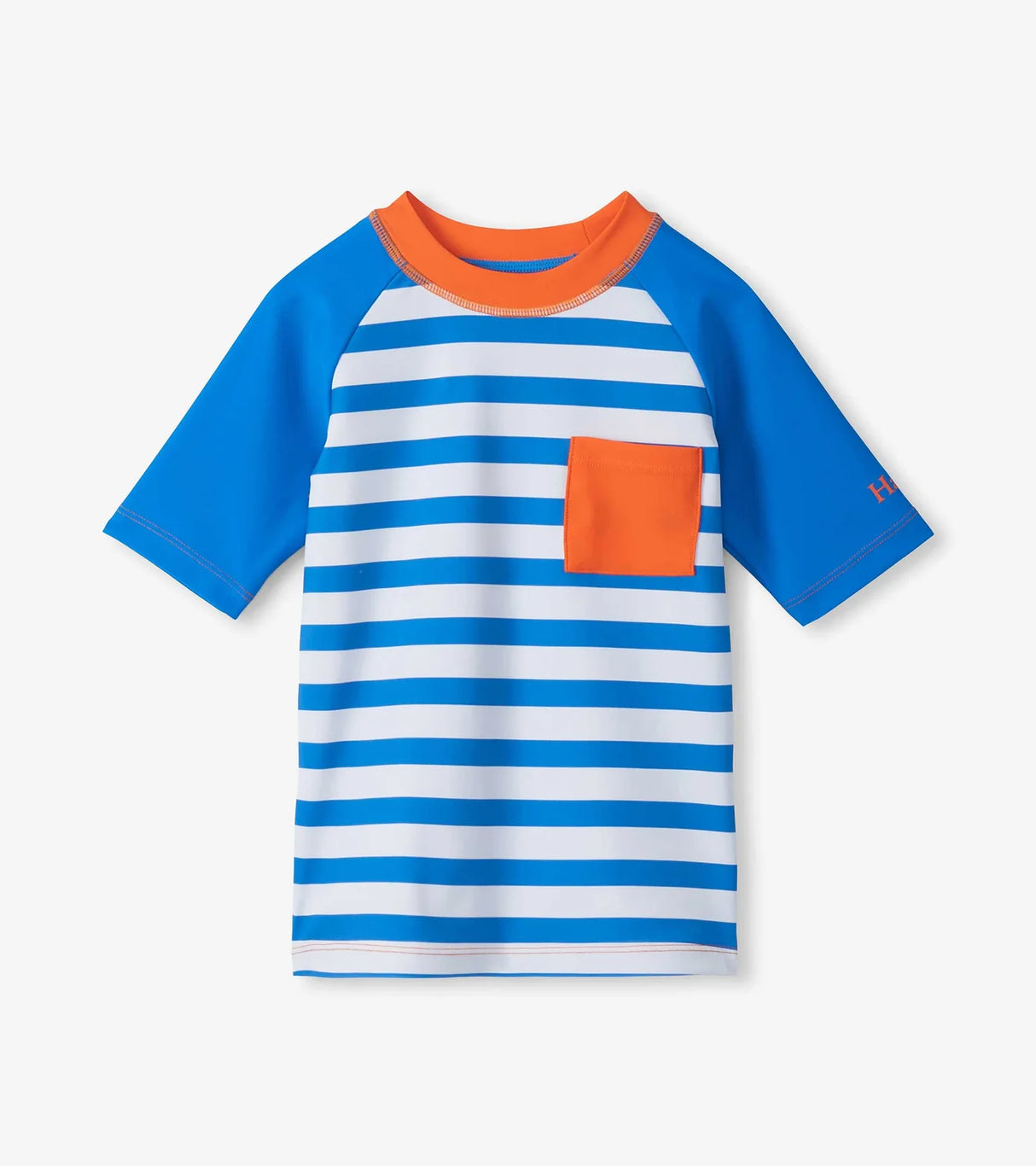 Short Sleeve Rashguard - Blue Stripe
