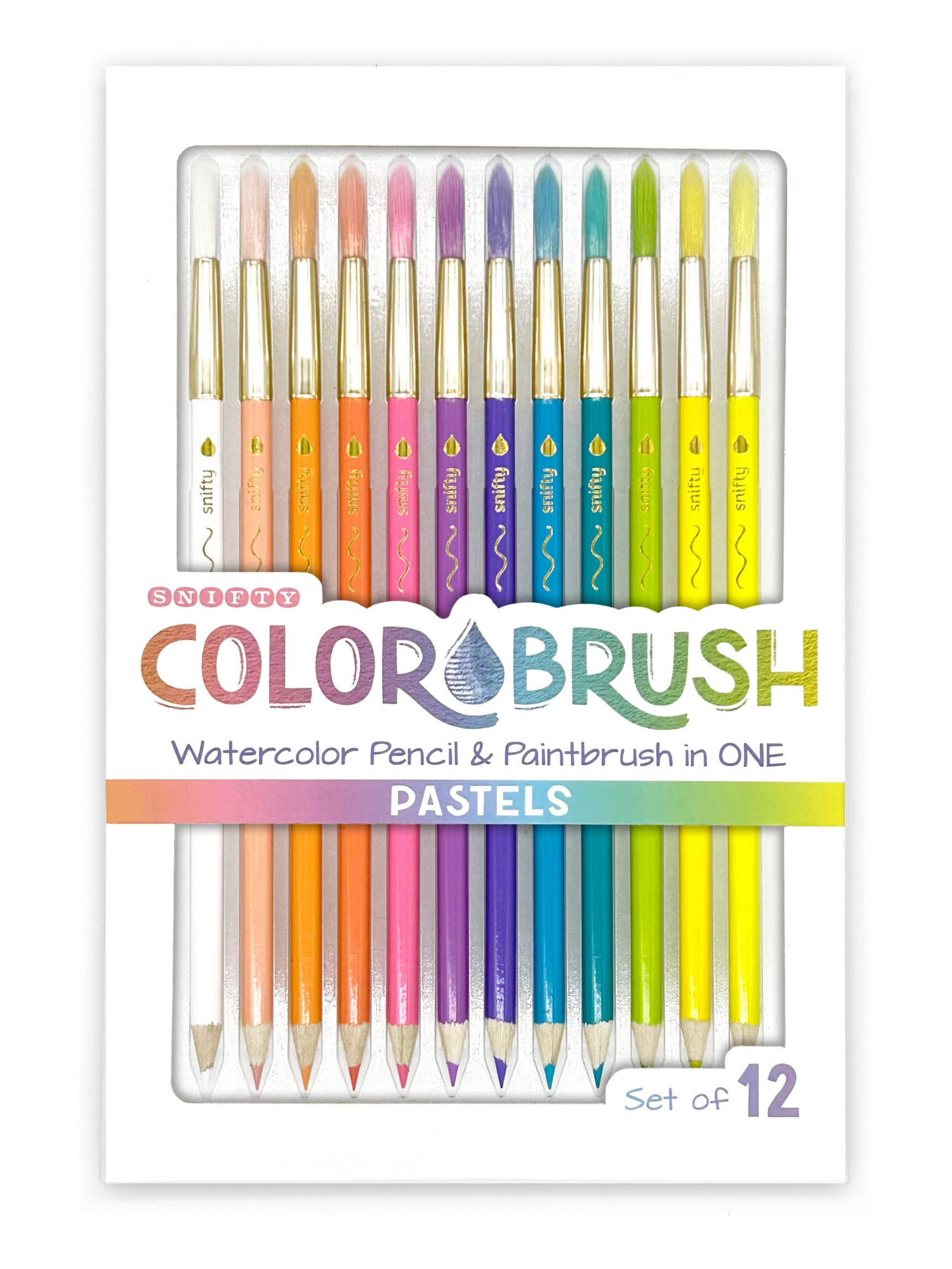 ColorBrush Watercolor Pencils – Pastel