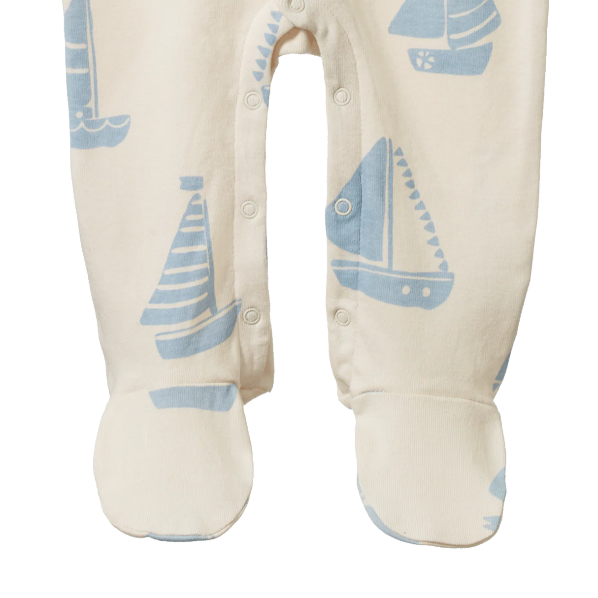 Snap Footie - Regatta Blue