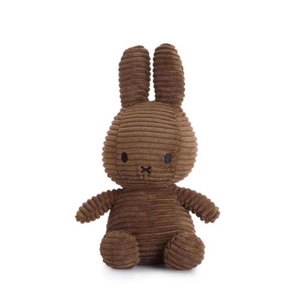 Miffy Cordy Plush - Brown
