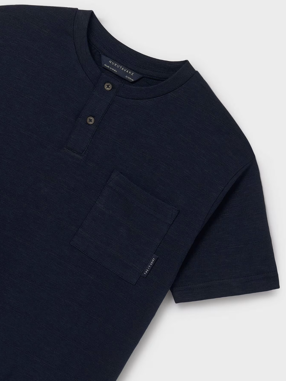 Pocket Henley - Navy FINAL SALE