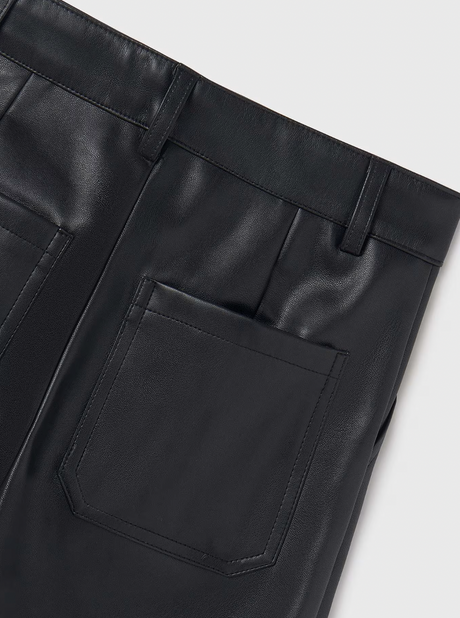 Vegan Leather Pants - Black FINAL SALE