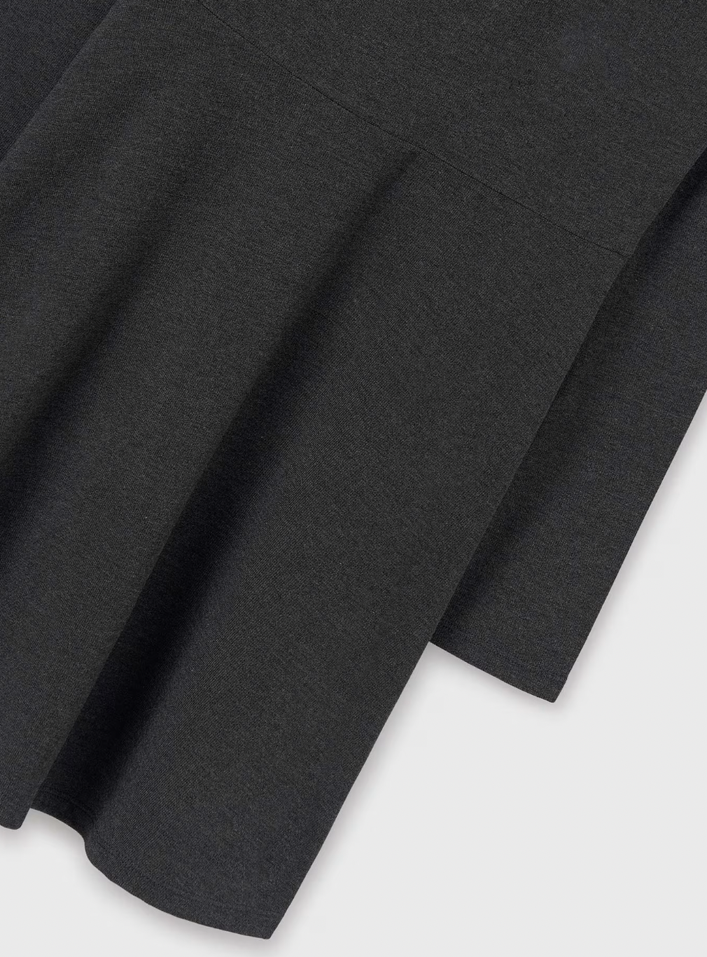 Gathered Dress - Charcoal FINAL SALE