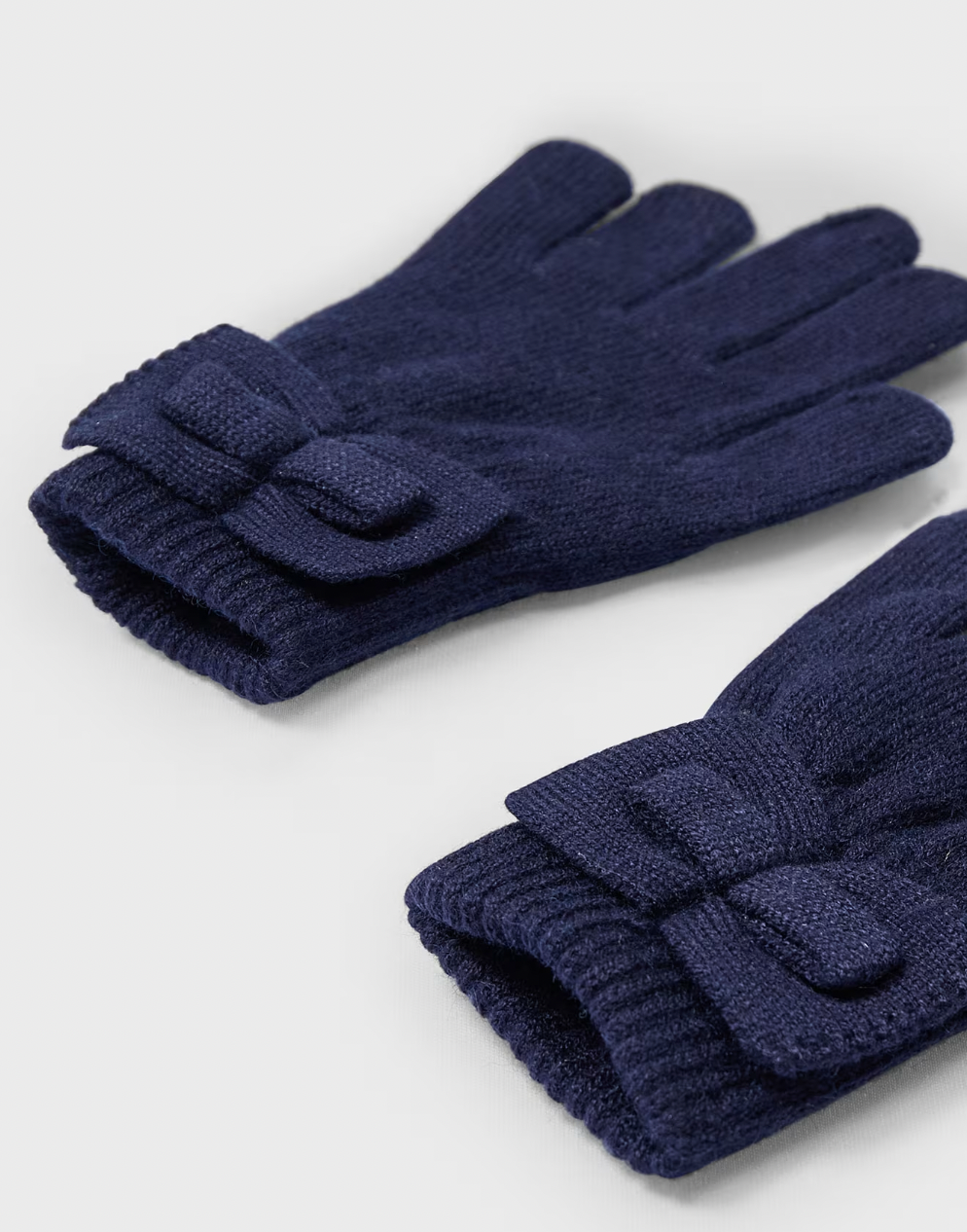 Bow Gloves - Navy