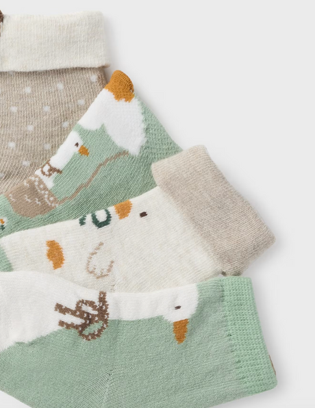 Set of 4 Socks - Duck