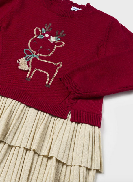 Sweater Dress - Deer FINAL SALE