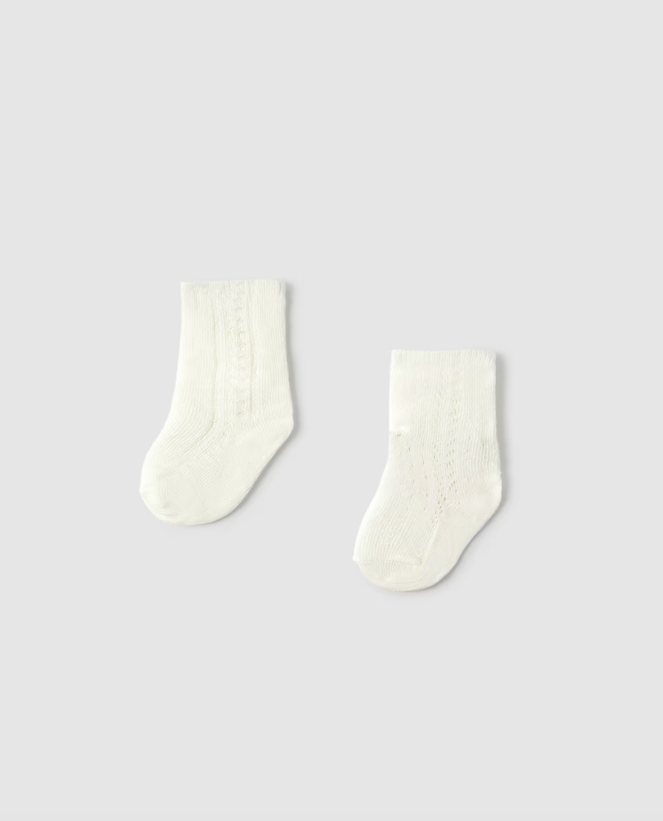 Dress Socks - Off White FINAL SALE