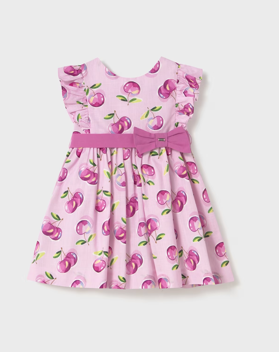 Flutter Sleeve Dress - Mauve FINAL SALE