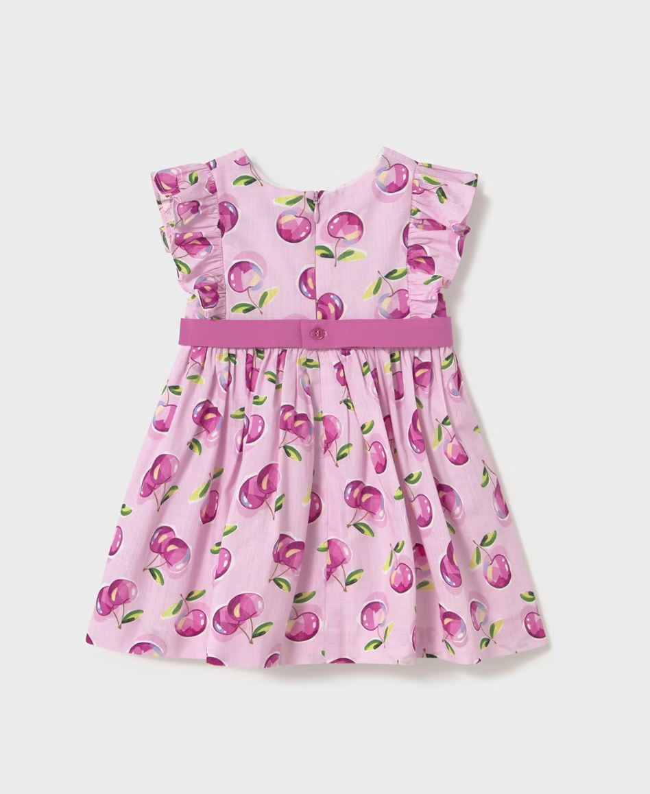 Flutter Sleeve Dress - Mauve FINAL SALE