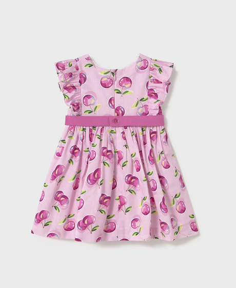 Flutter Sleeve Dress - Mauve FINAL SALE