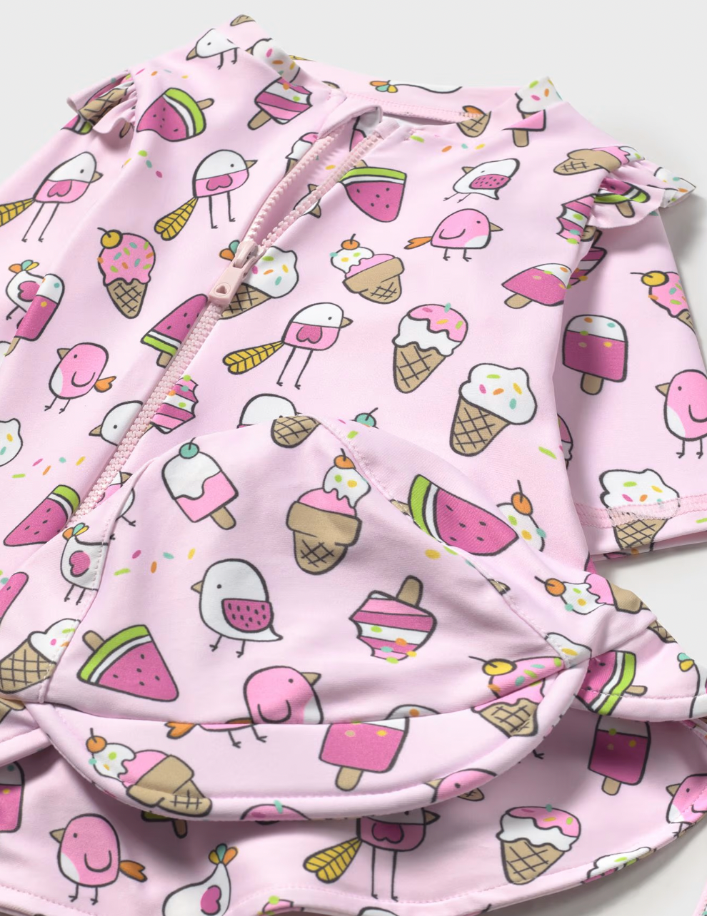 Rashguard Swimsuit - Petal FINAL SALE