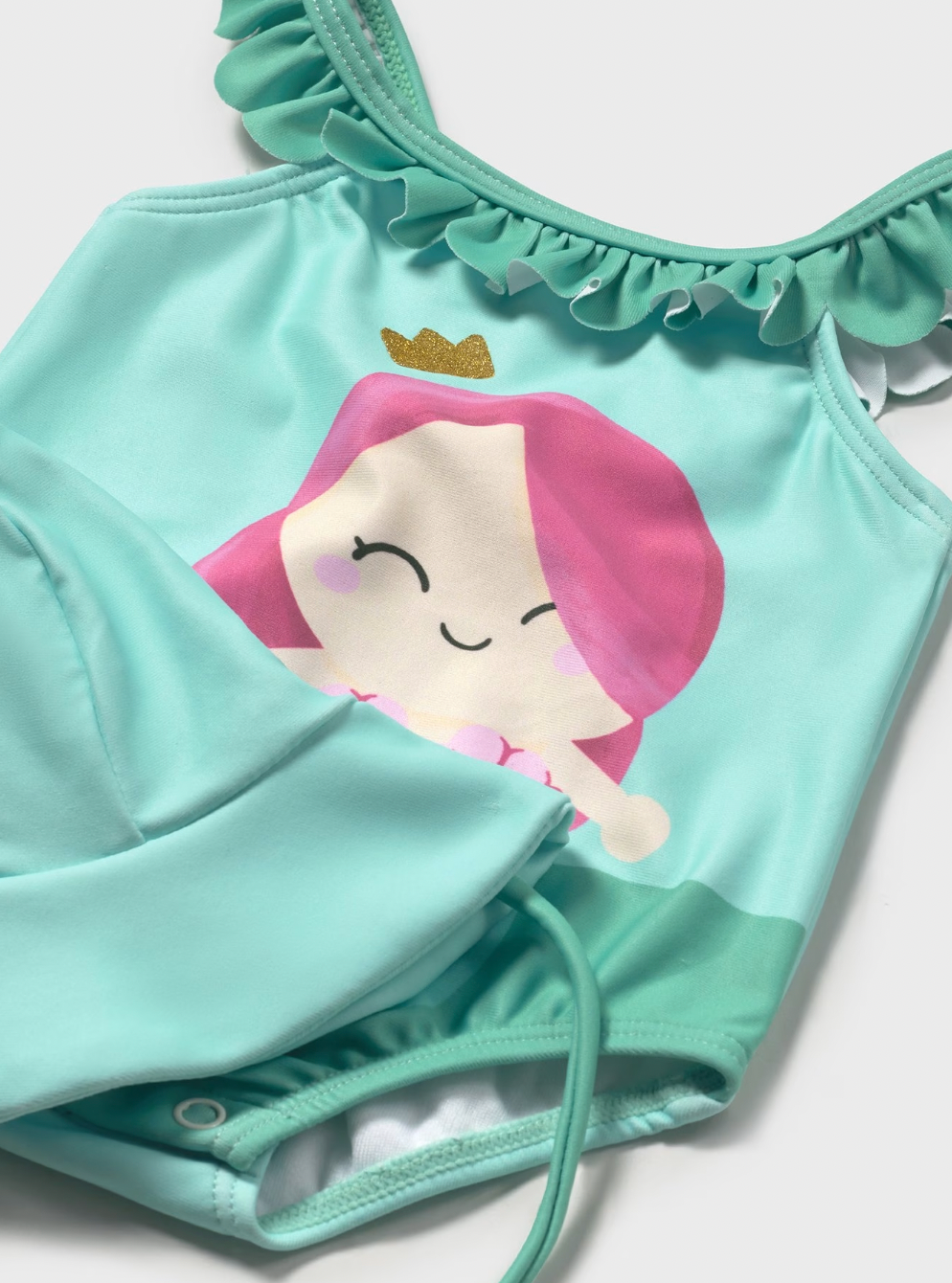 Swimsuit and Hat - Mermaid FINAL SALE