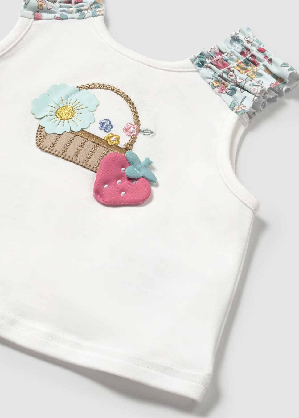 Swim Outfit and Hat - Jade Floral FINAL SALE