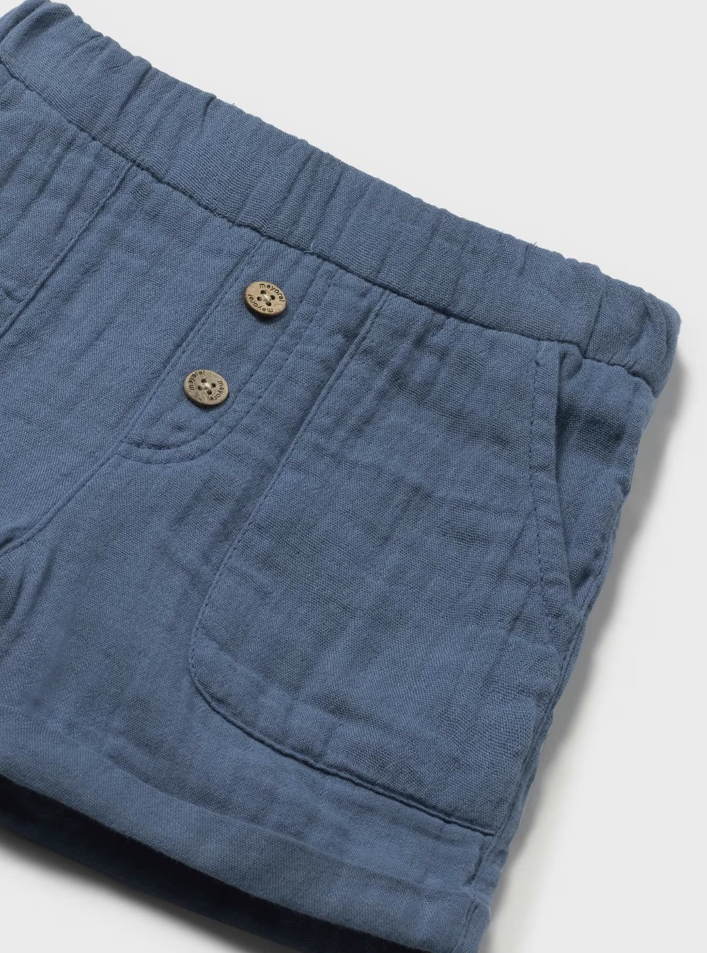 Muslin Shorts - Blue FINAL SALE
