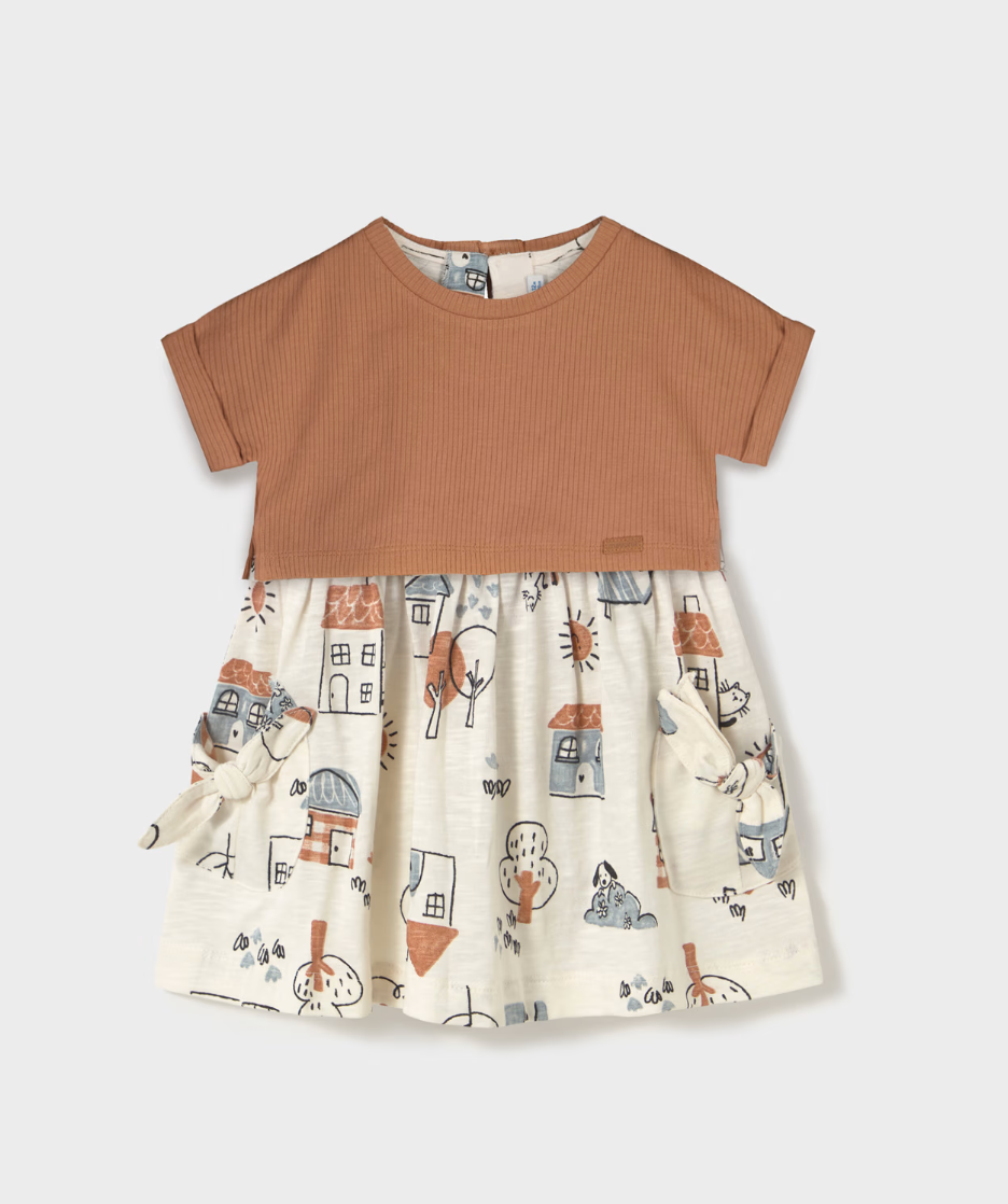 Tank Dress and Tee - Toffee FINAL SALE