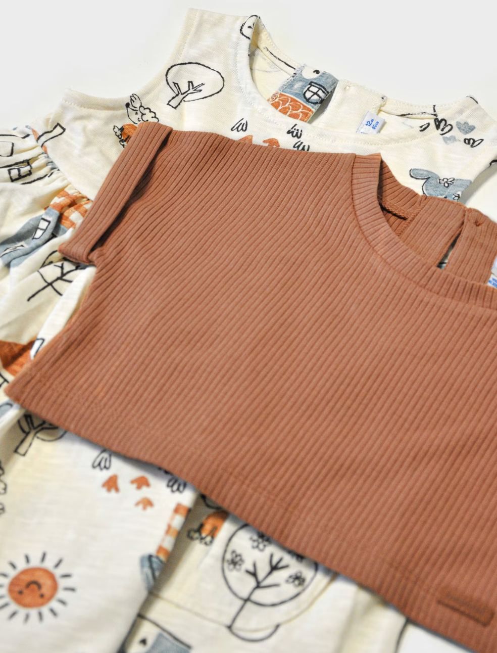 Tank Dress and Tee - Toffee FINAL SALE