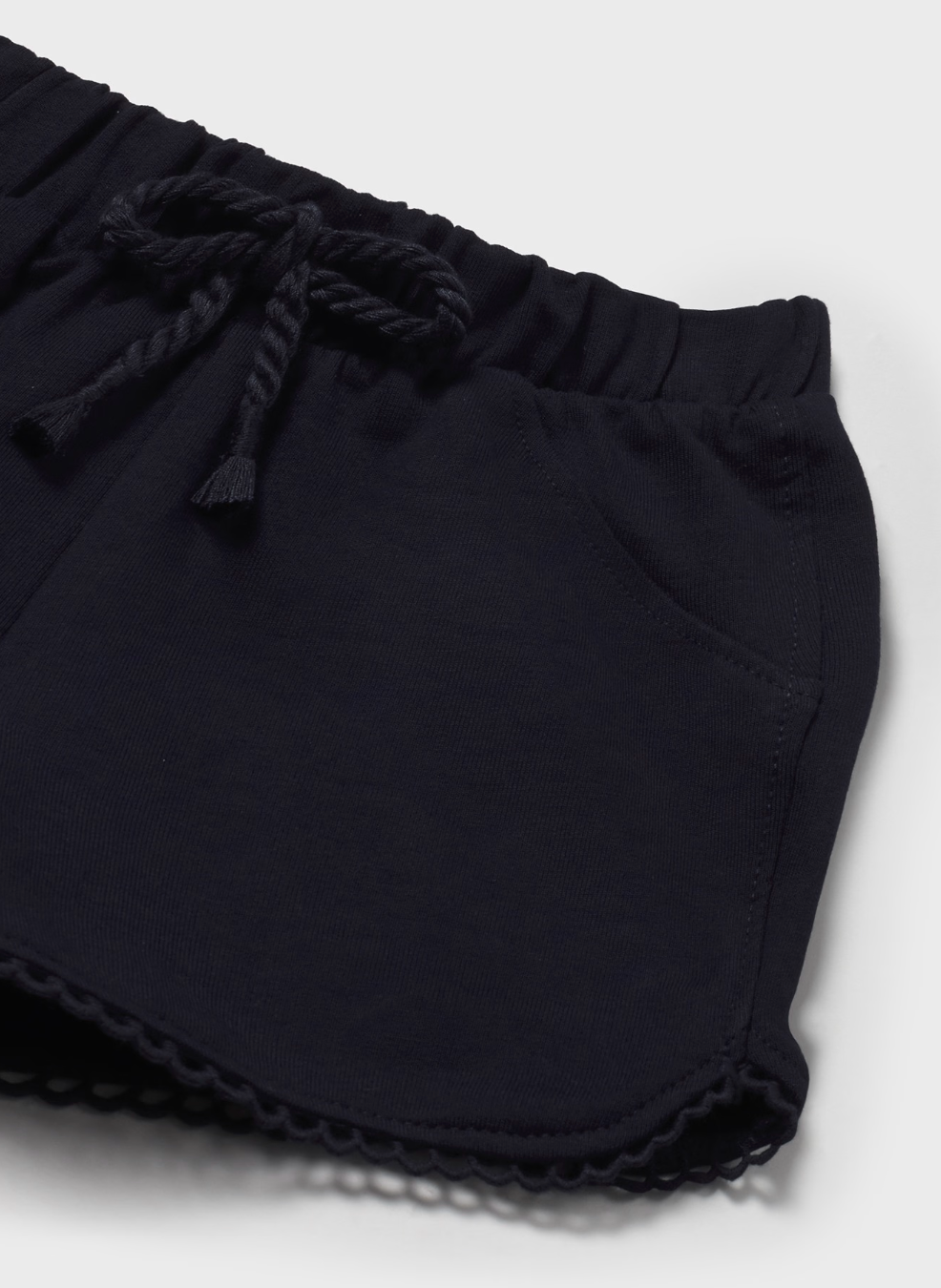 Scalloped Shorts - Navy FINAL SALE