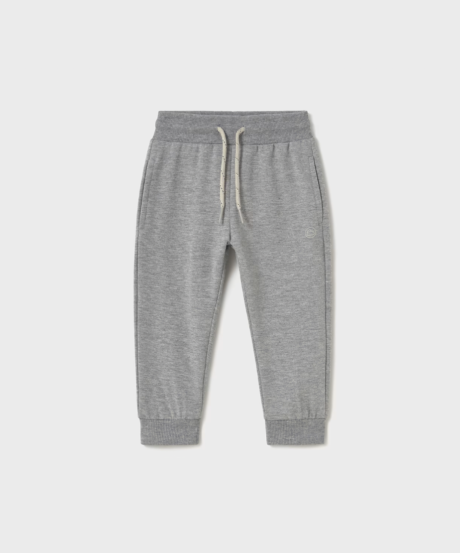 Basic Fleece Joggers - Heather Grey