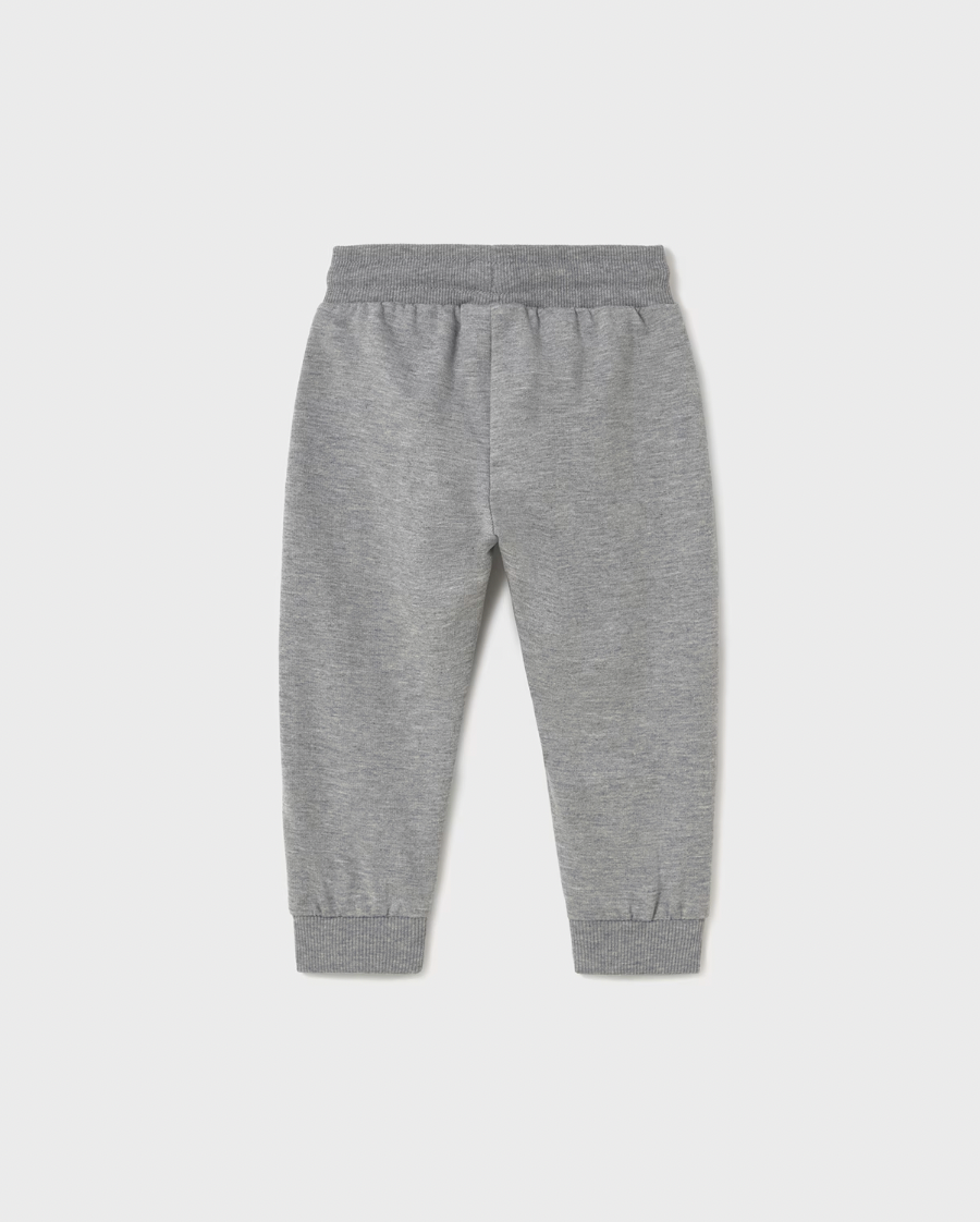 Basic Fleece Joggers - Heather Grey