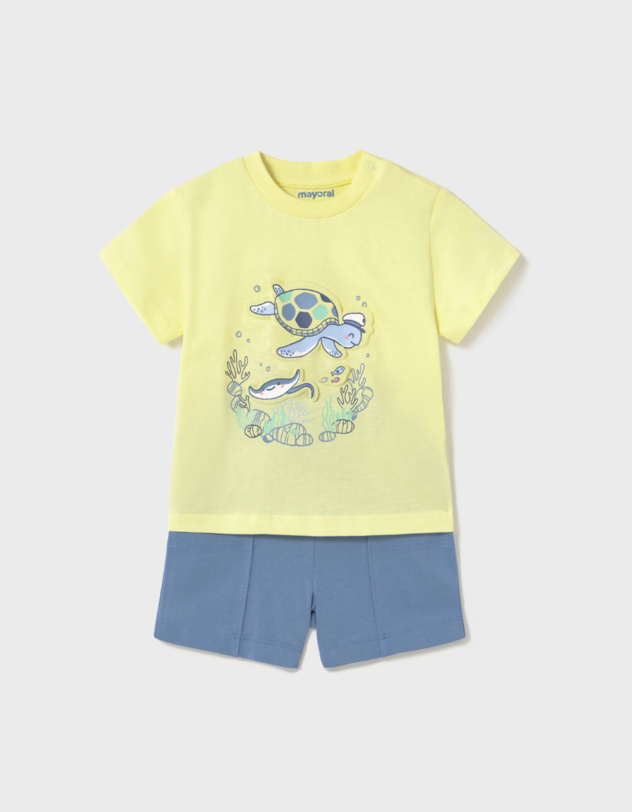 Graphic Tee and Shorts - Under the Sea FINAL SALE