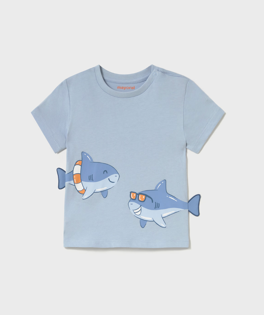 Graphic Tee - Shark FINAL SALE