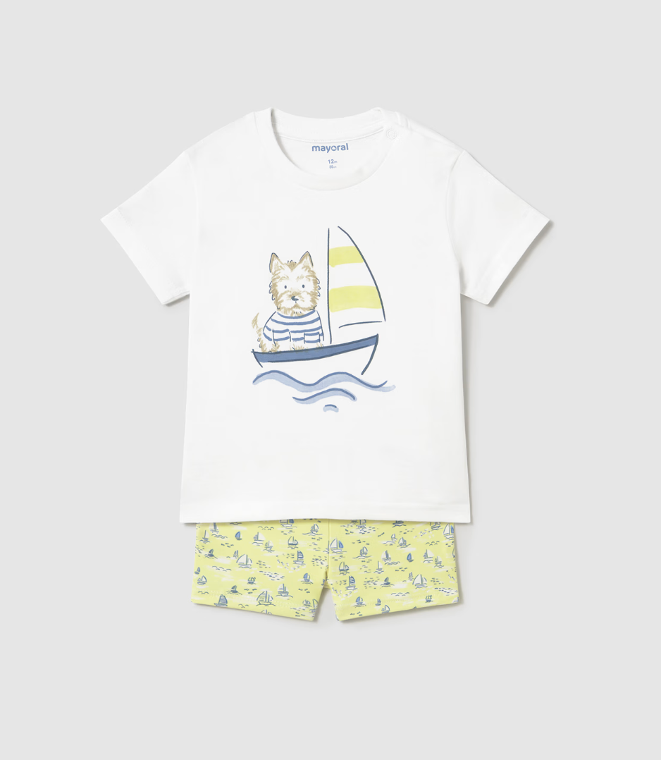 Swim Set - Nautical Pup FINAL SALE