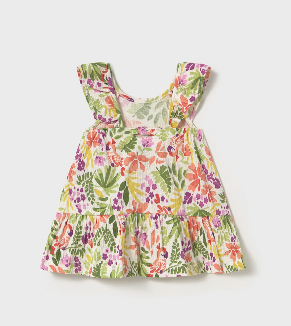 Tank Dress - Tropical Floral FINAL SALE