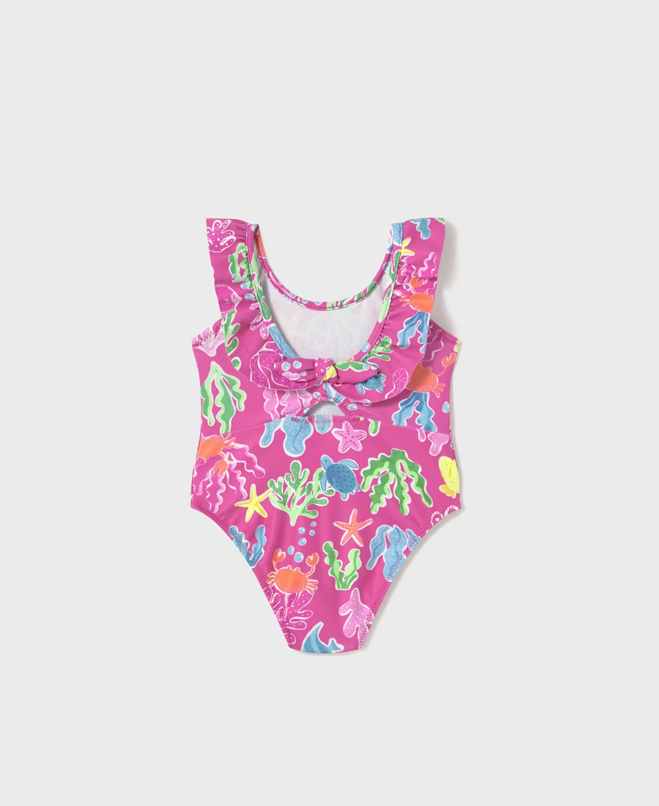 One Piece Flutter Swimsuit - Sea Life FINAL SALE