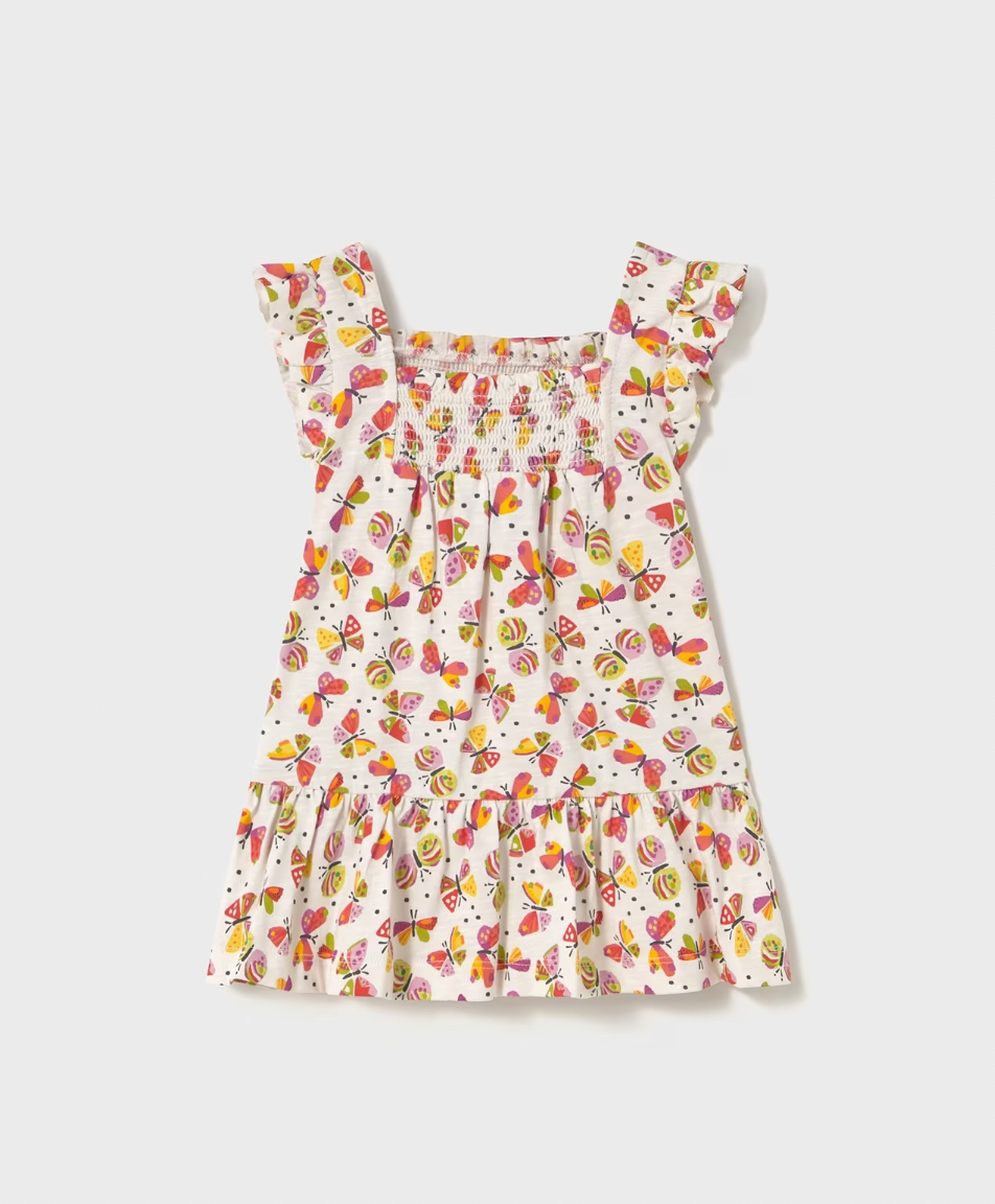 Smocked Dress - Butterflies FINAL SALE