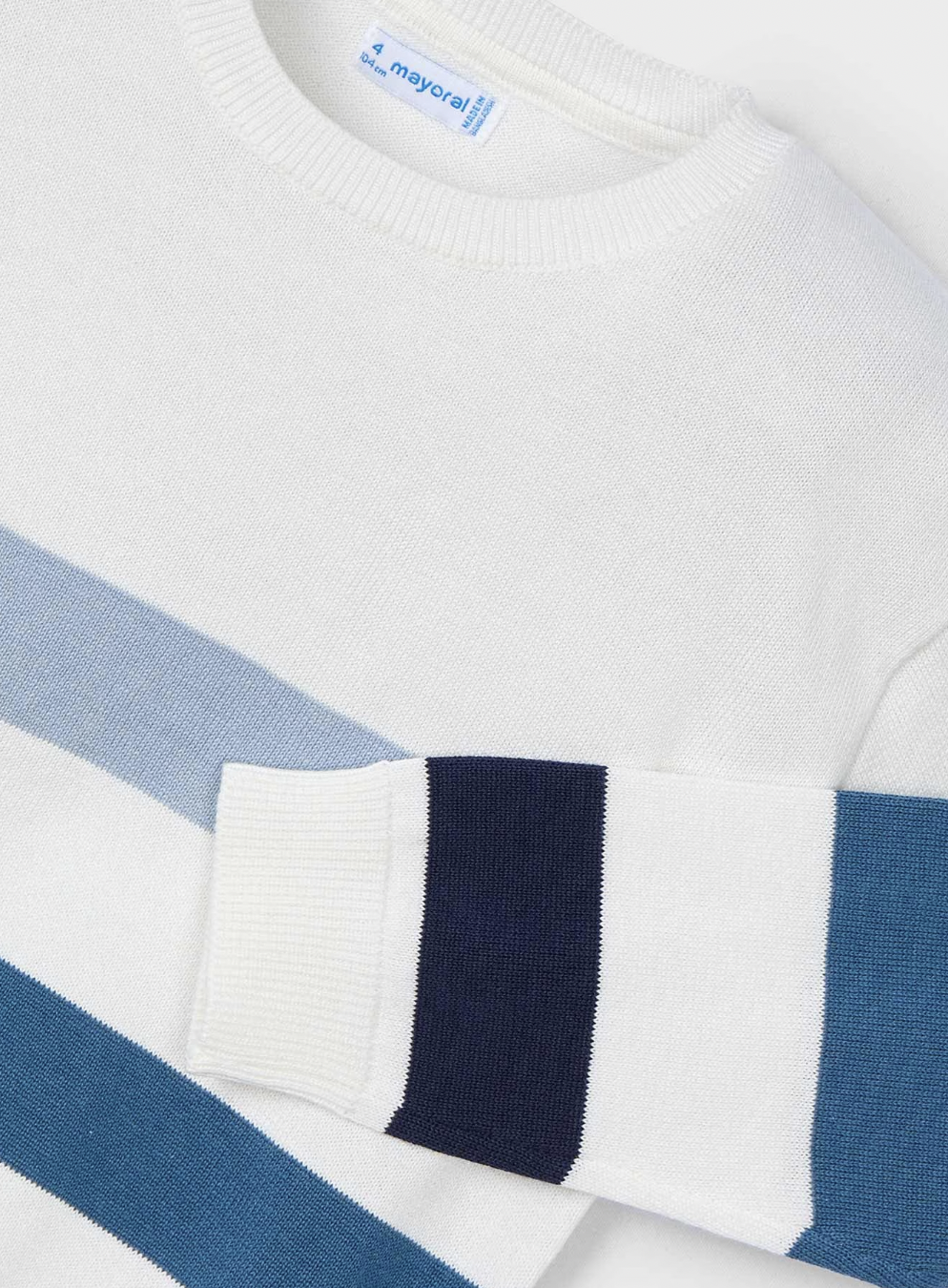 Classic Sweater - Blue Stripes FINAL SALE