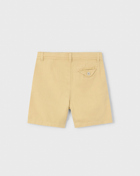 Linen Blend Shorts - Cookie FINAL SALE