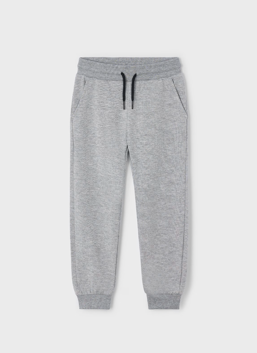Basic Fleece Joggers - Heather Grey