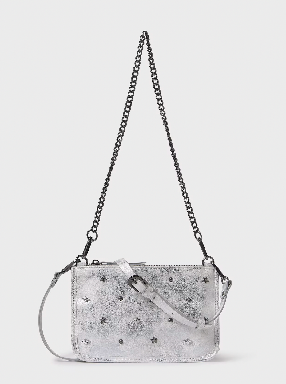 Cross Body Bag - Silver FINAL SALE