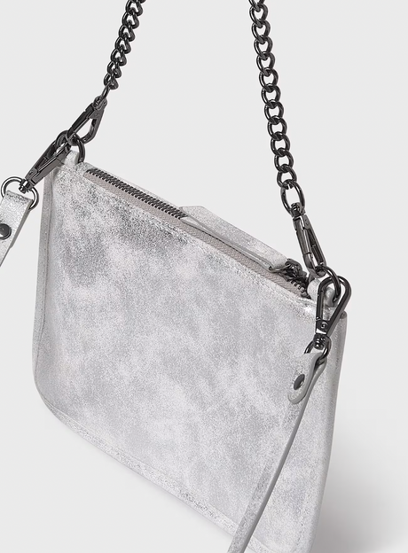Cross Body Bag - Silver FINAL SALE