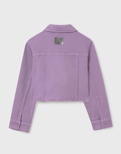 Denim Jacket - Lilac FINAL SALE