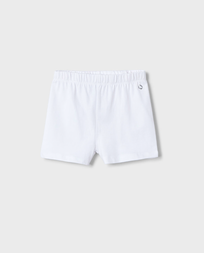 Bike Shorts - White FINAL SALE
