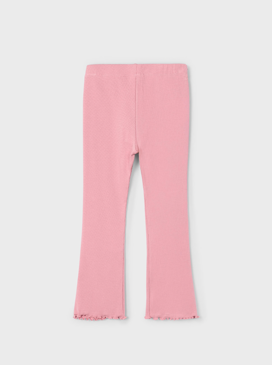 Ribbed Flares - Rose
